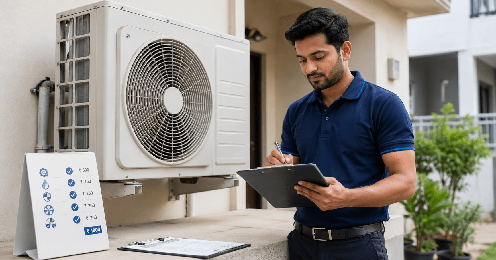 AC Service Cost Indore & Bhopal 2025 — Complete Price Guide — HomeRepairPro Appliance Repair Tips